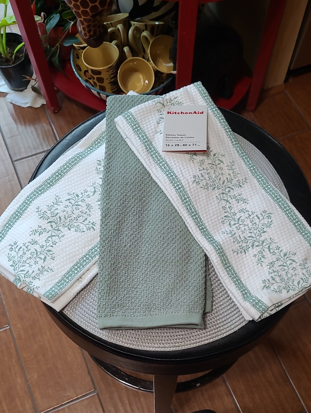 KitchenAid Floral Kitchen Towel Set